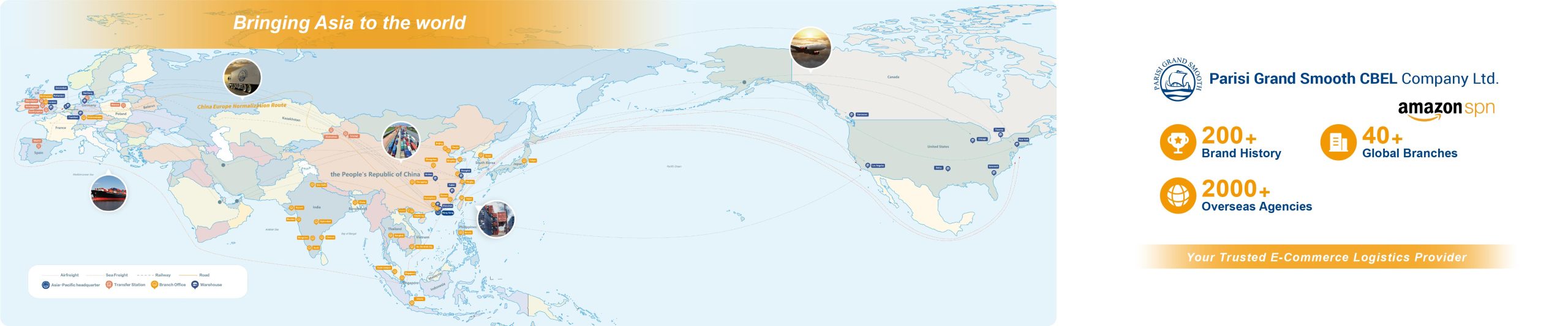 Bringing Asia to the world — PGS global network and Amazon SPN service provider